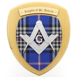 Wall Plaque, Clan Crest, Knights of St Andrews