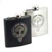 Hip Flask, Clan Crested