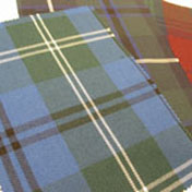Fabric, Tartan, Poly/Wool, MW, 375-5