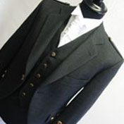 Highland Jacket & Waistcoat, GreyTweedmix, Semi-Formal.