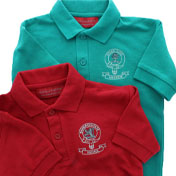 Kiddies Polo Shirt, Poly-Cotton Pique, Clan Crest embroidery