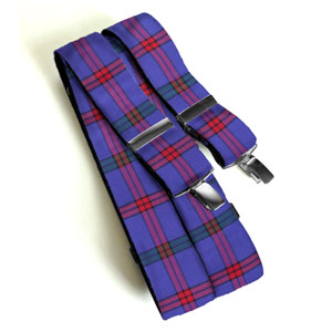 Braces (Suspenders), Wool, Montgomery Tartan