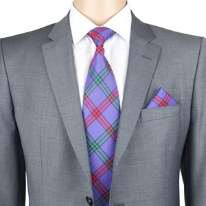 Tie, Necktie, Premium Poly Silk-effect, Montgomery Tartan