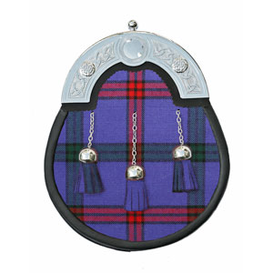 Sporran, Tartan, Full Dress, Montgomery Tartan