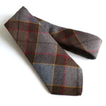 Tie, Tartan Necktie, OUTLANDER Tartan. Original Pure Wool