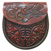 Handbag, Sporran Style, Celtic Bird