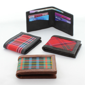 Tartan Wallet, Real Scottish Leather, in 600 Tartans