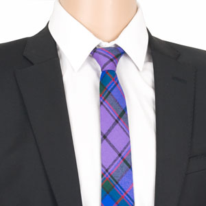 Tie, Skinny Necktie, Wardlaw Tartan