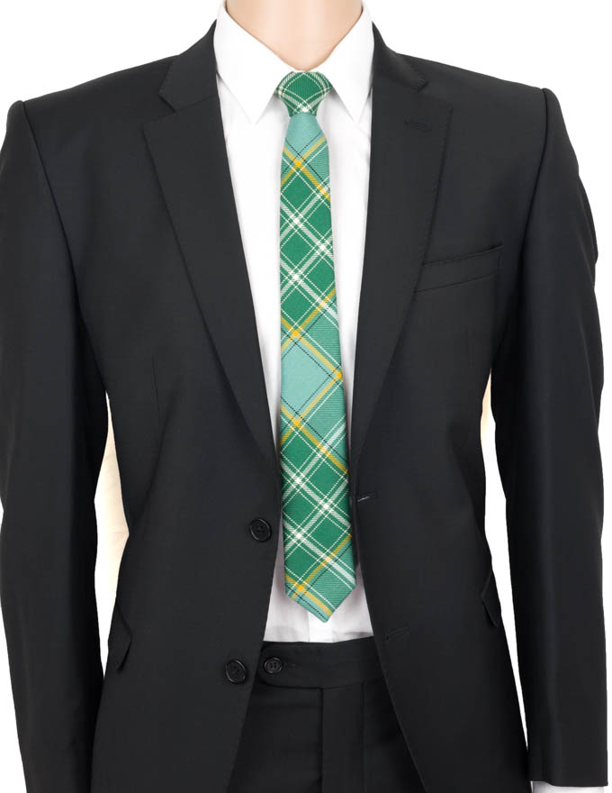 Tie, Skinny Necktie, Currie Tartan