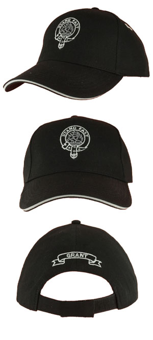 Black/Grey colour combination with Grant Clan Crest