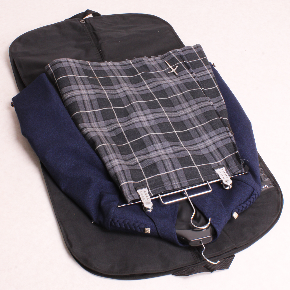 Kilt Outfit Carrier Bag  - Unfolded