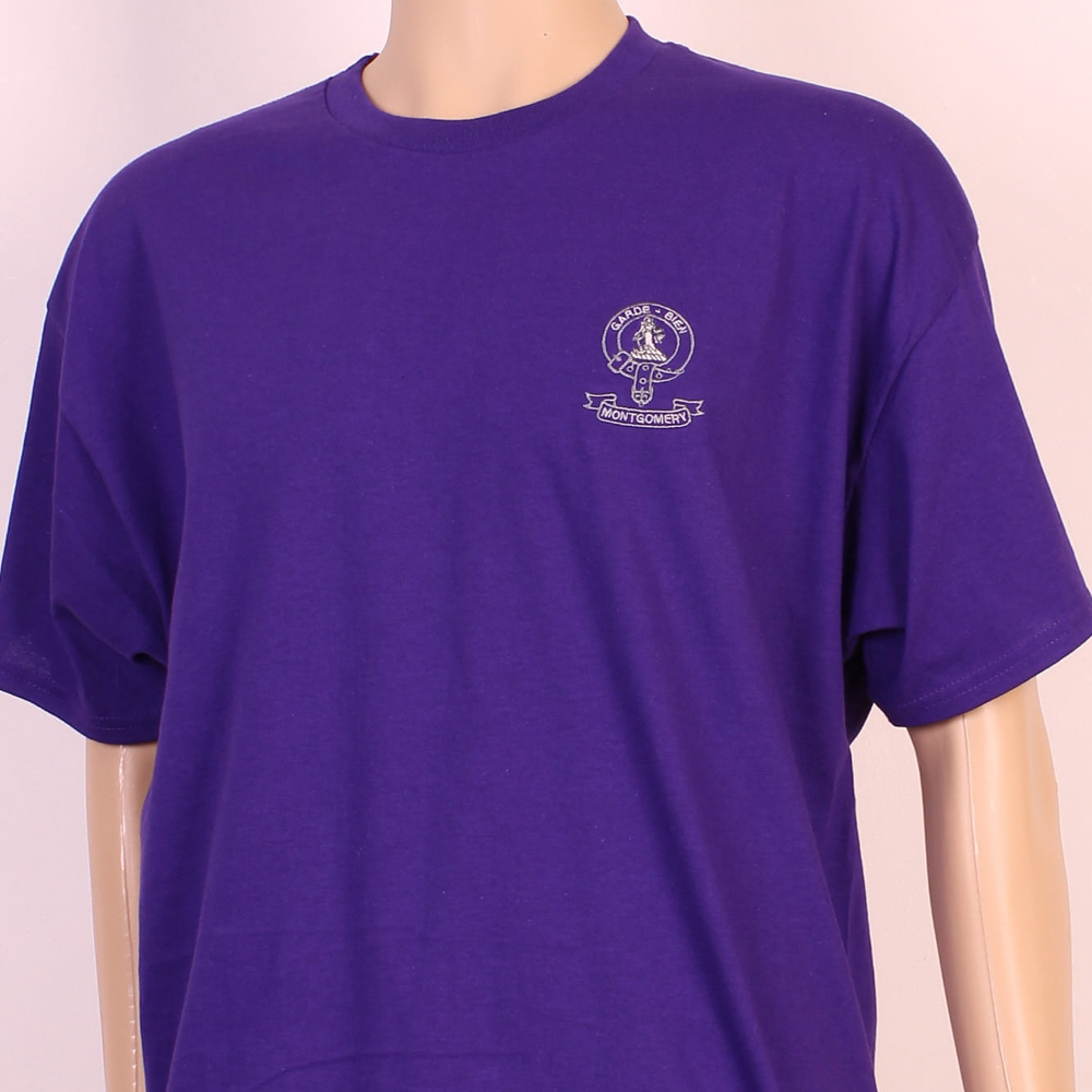 T-Shirt, Adults Premium Cotton, Clan Crested in Your Clan