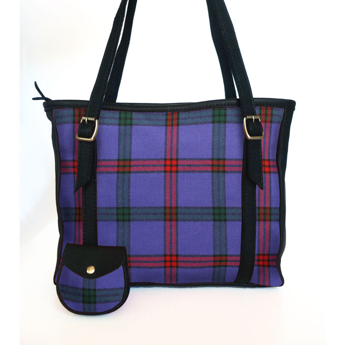 Handbag, Purse. Arran Shoulder Bag, Montgomery Tartan