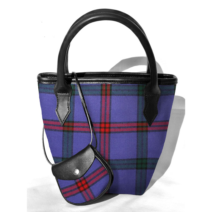 Handbag, Purse, Mini Iona Bucket Bag, Montgomery Tartan