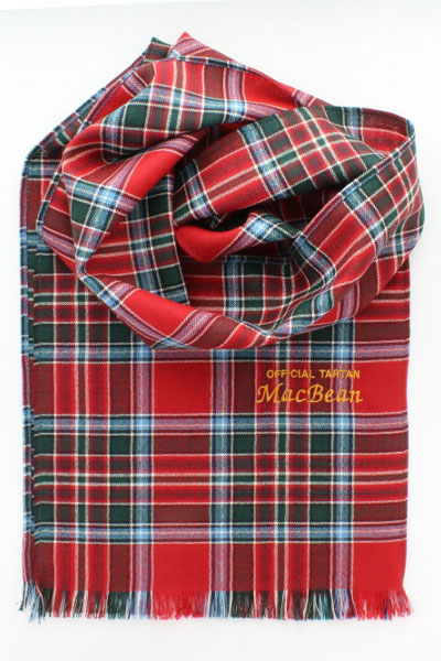 MacBean Modern with OFFICIAL TARTAN Embroidery