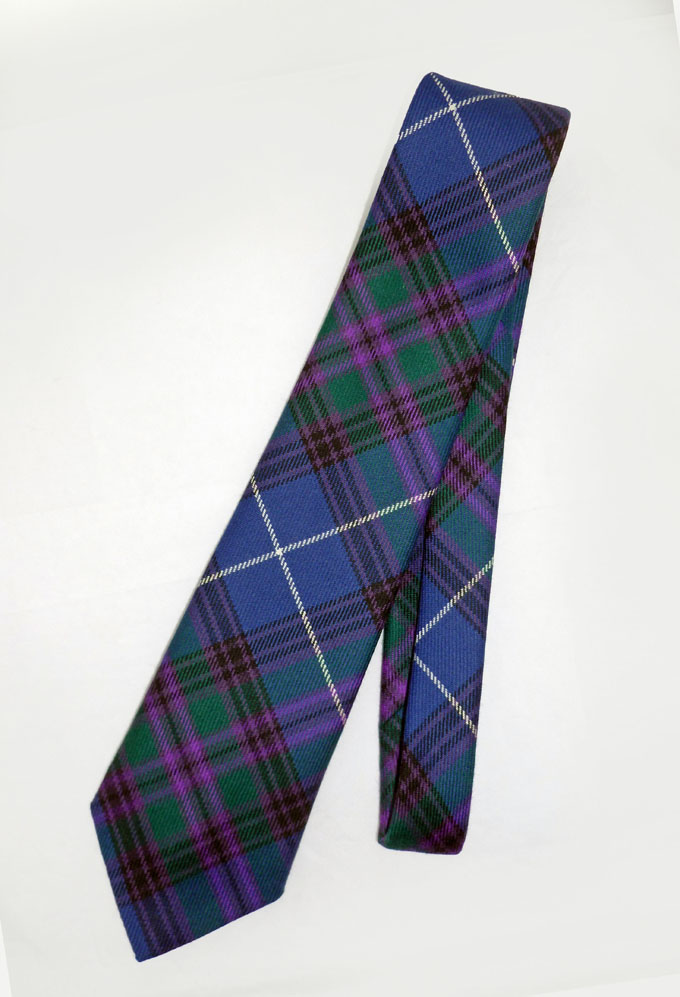 Tie, Necktie, Wool, Spirit of Bannockburn Tartan