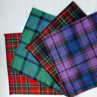 Handkerchief Pocket Square, Plain Weave Lightweight Wool
