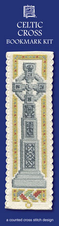 Crafts, Cross Stitch Bookmark Kit, Celtic Cross