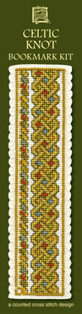 Crafts, Cross Stitch Bookmark Kit, Celtic Knot