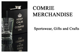Comrie Merchandise Sportswear, Housewares, Crafts.